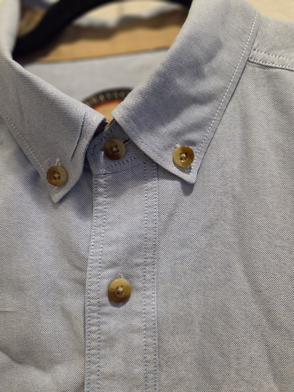 Woolrich Light Blue Button-Down Oxford Shirt